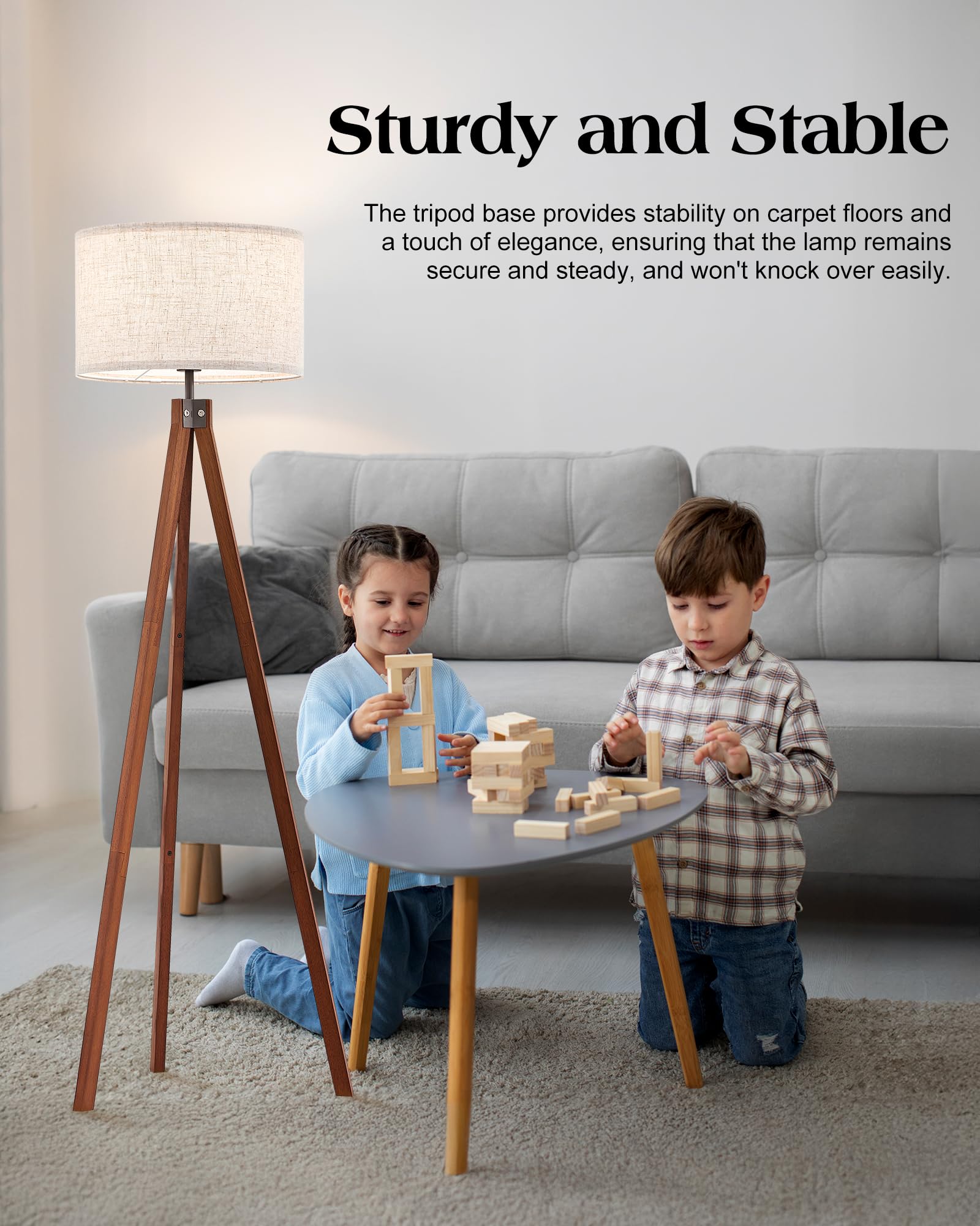 ELYONA Tripod Floor Lamp - From Where - 