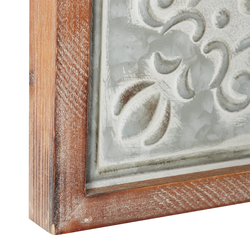 Embossed Decorative Wall Clock - From Where - 