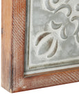Embossed Decorative Wall Clock - From Where - 