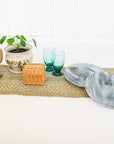 Emerald Green Water Glasses Set of Four - From Where - 