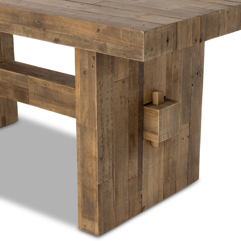 Emerson Reclaimed Wood Dining Table - From Where -