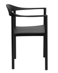 EMMA + OLIVER 1000 lb. Capacity Black Plastic Cafe Stack Chair - From Where - 