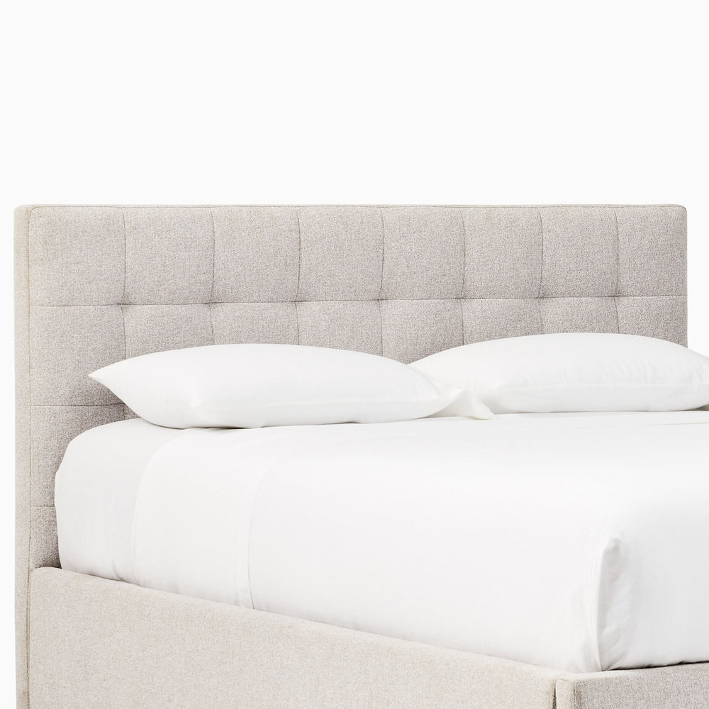 Emmett Low Clearance Bed Grid Tufted - From Where -