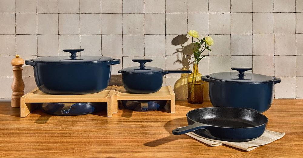 Enameled Cast Iron &amp; Minis Set - From Where Finds - 