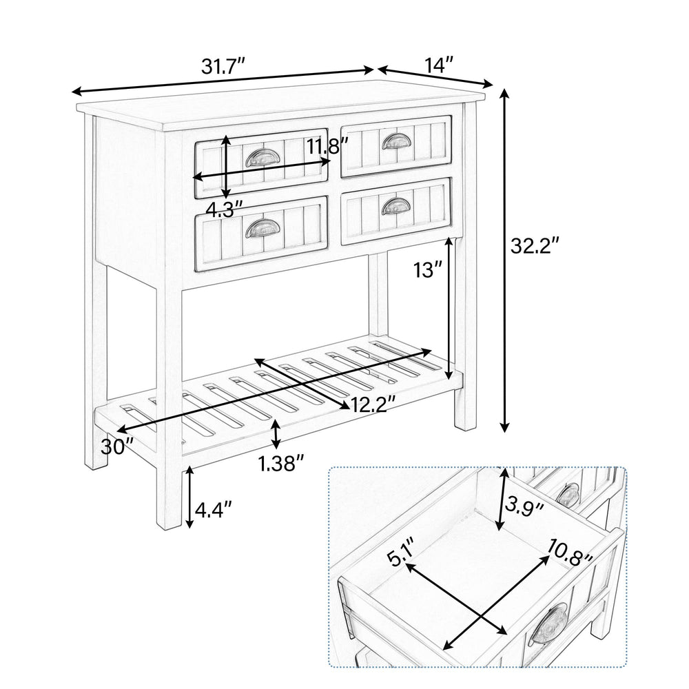Entryway Console Table - From Where - 