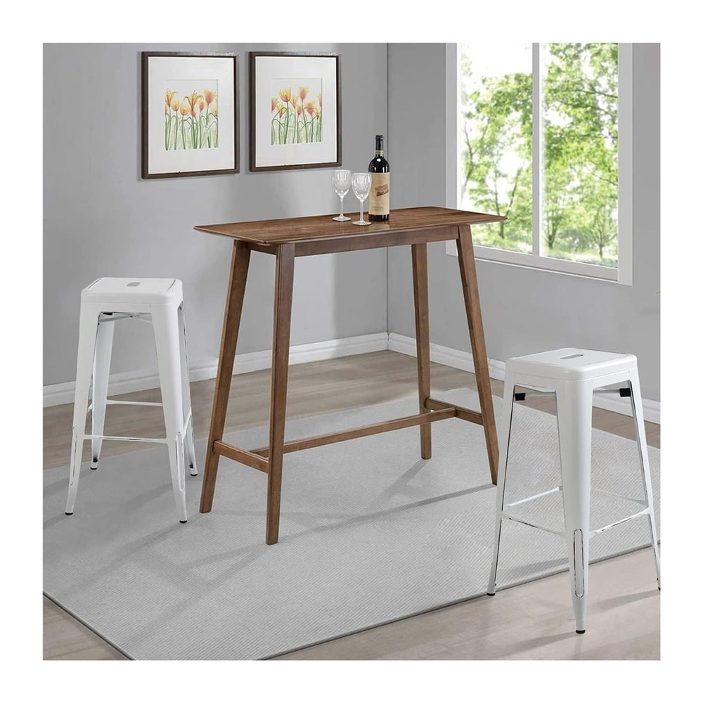 Ergonomic Metal Barstool (Set of 4) - From Where - 