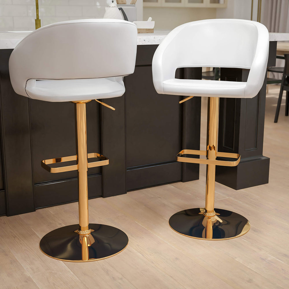 Erik Contemporary Barstool (Set of 2) - From Where Finds - 