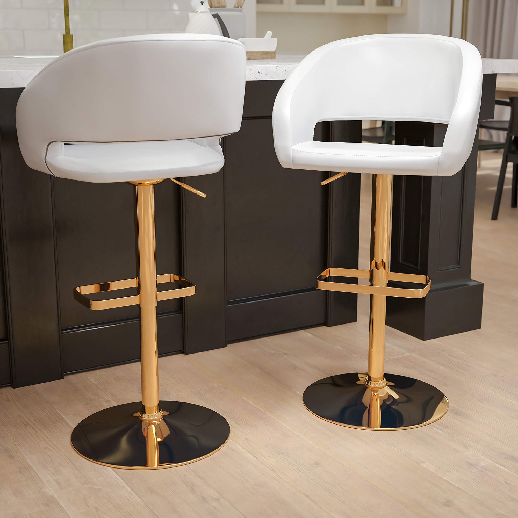 Erik Contemporary Barstool (Set of 2) - From Where Finds - 