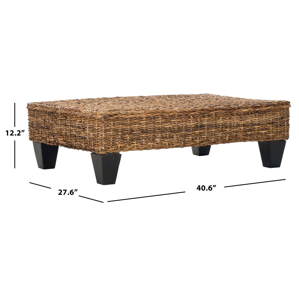 Esin Wicker Coffee Table - From Where - 