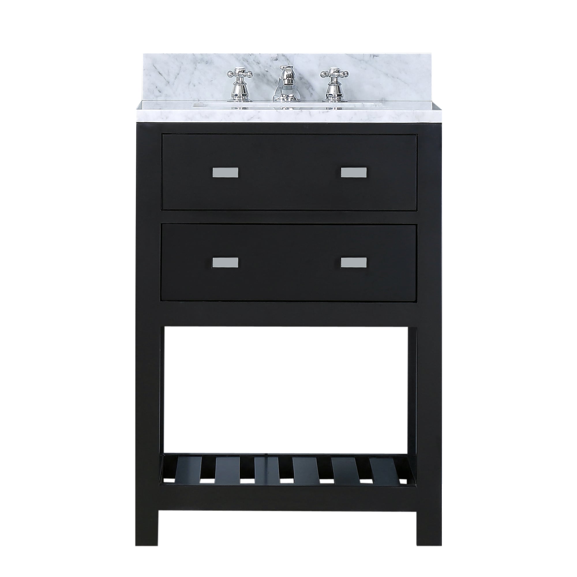 Espresso Undermount Single Sink Vanity - From Where - 