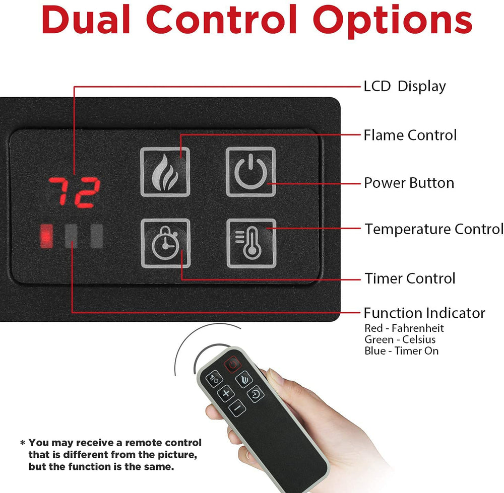 Eternal Flame Electric Fireplace - From Where - 