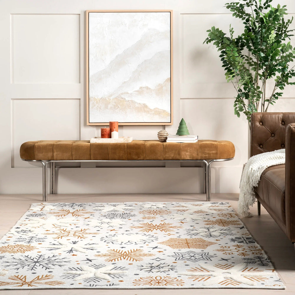 Eudora Snowflake Rug - From Where Finds - 