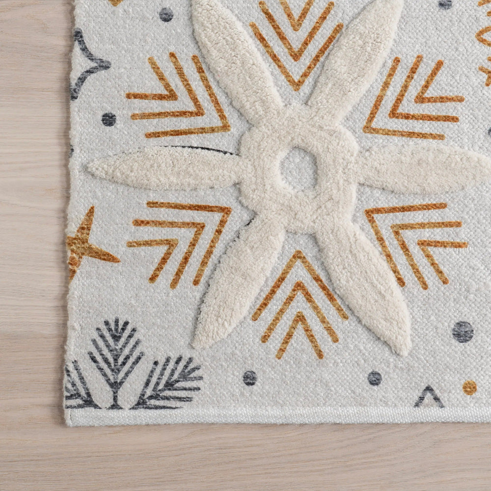 Eudora Snowflake Rug - From Where Finds - 