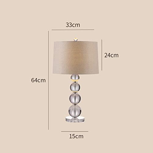 European Crystal Ball Bedside Lamp - From Where - 