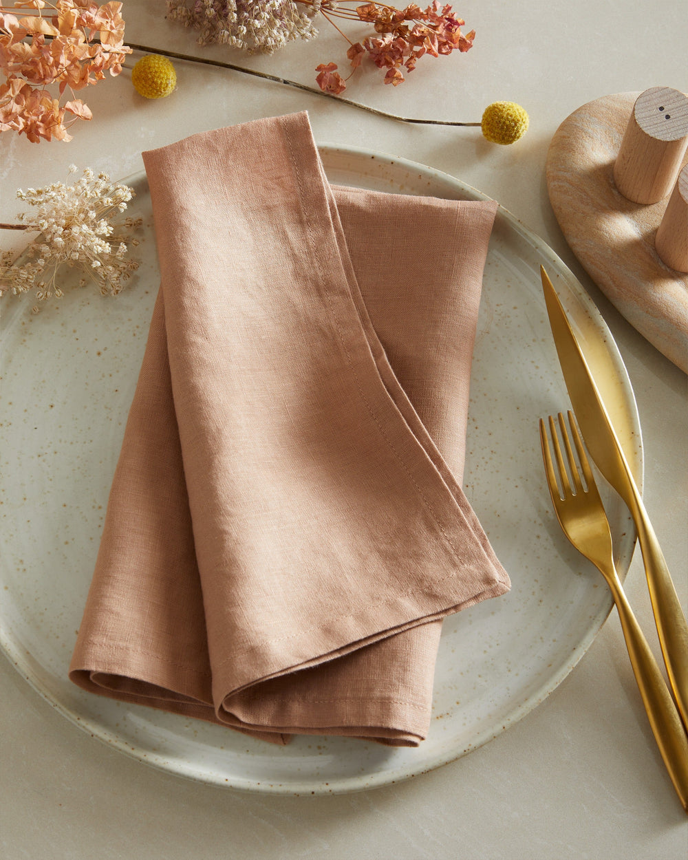 European Linen Napkins (Set of 4) - From Where Finds -
