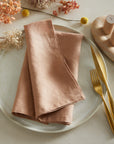European Linen Napkins (Set of 4) - From Where Finds -