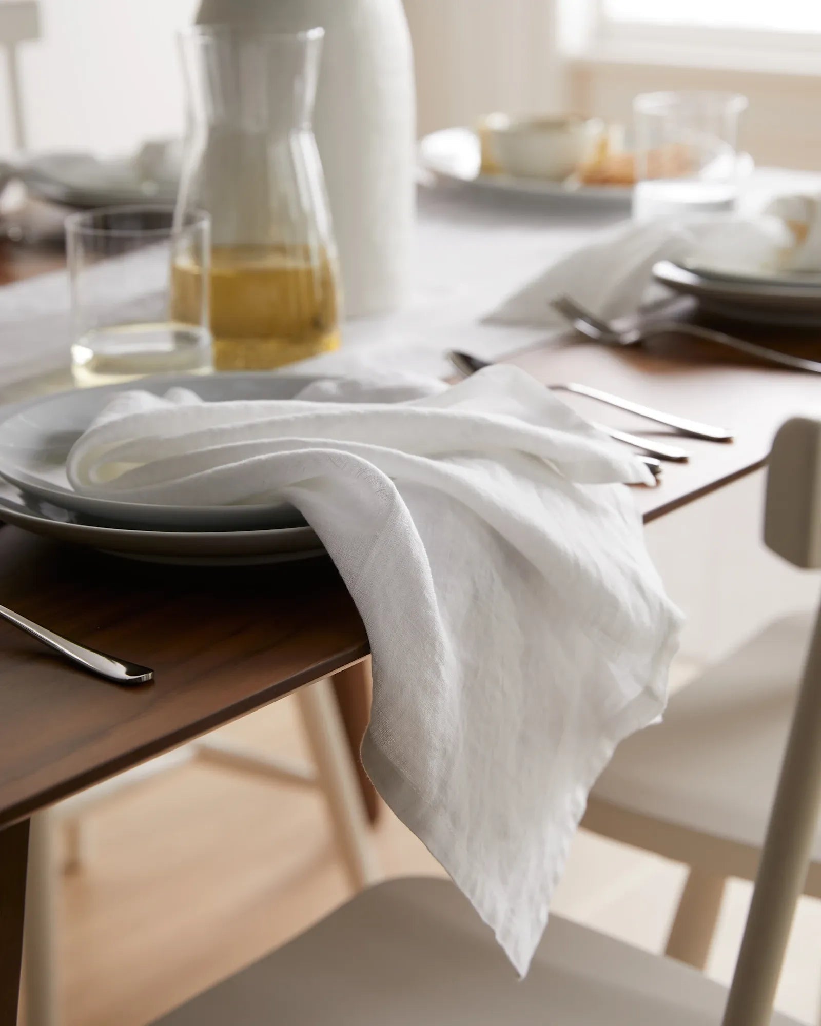 European Linen Napkins (Set of 4) - From Where Finds - 