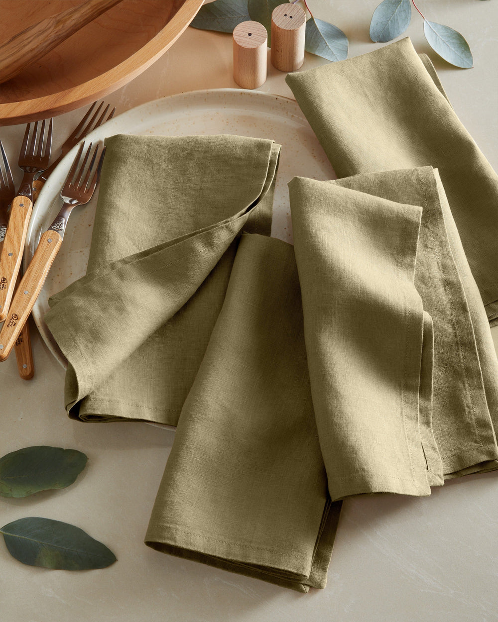 European Linen Napkins (Set of 4) - From Where Finds -