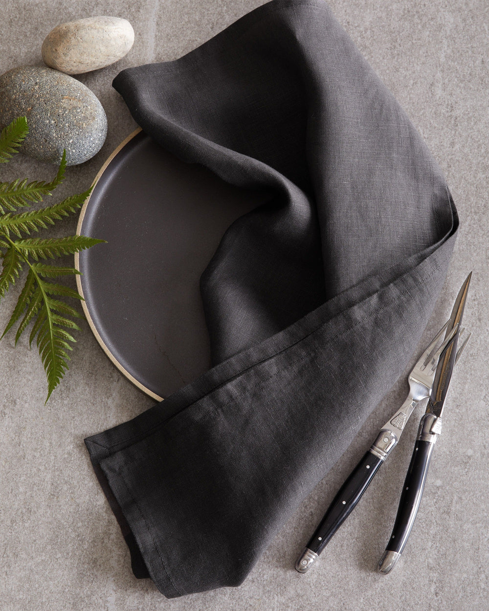 European Linen Napkins (Set of 4) - From Where Finds -