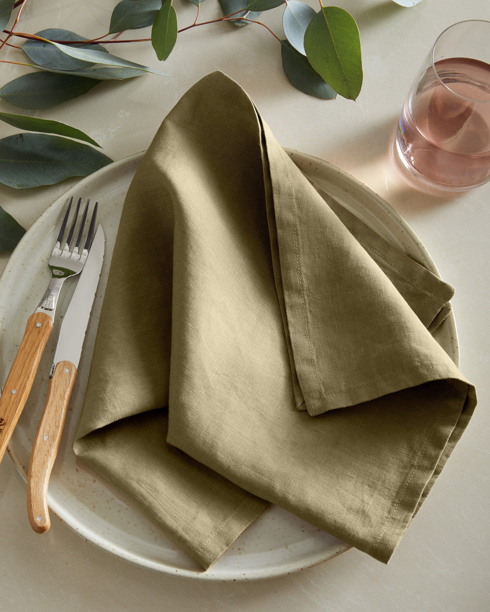 European Linen Napkins (Set of 4) - From Where Finds -