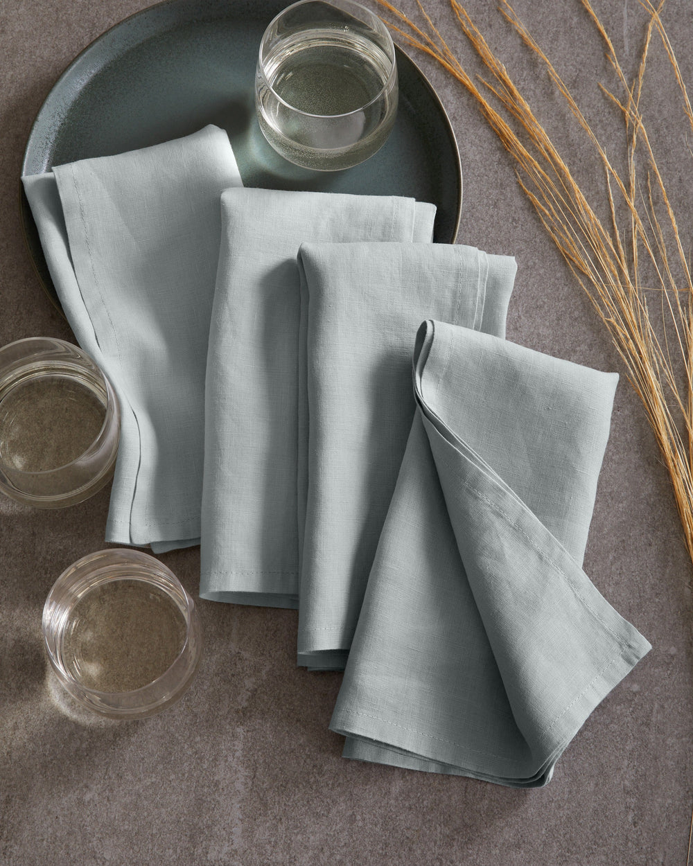 European Linen Napkins (Set of 4) - From Where Finds -