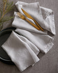 European Linen Napkins (Set of 4) - From Where Finds -