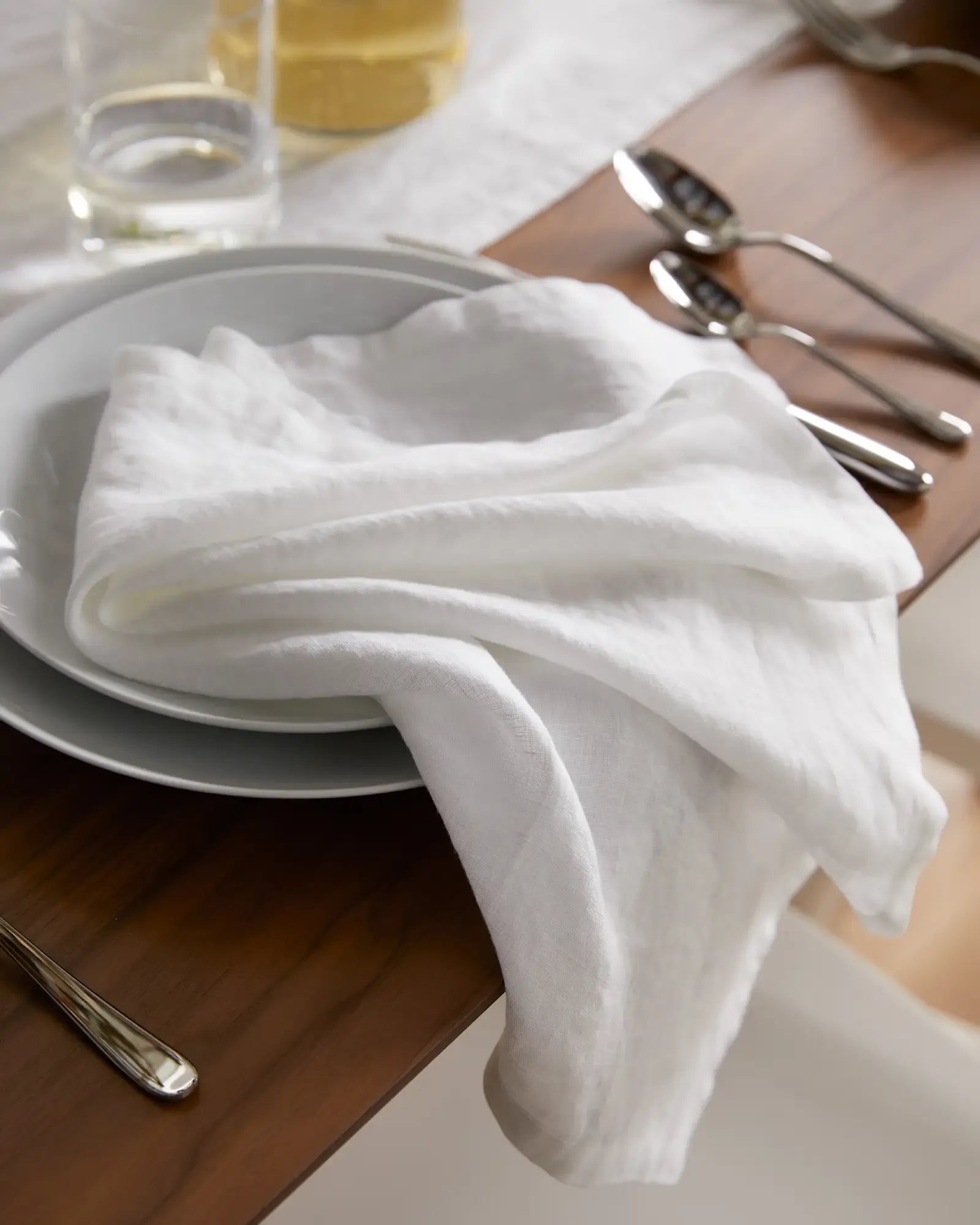 European Linen Napkins (Set of 4) - From Where Finds - 