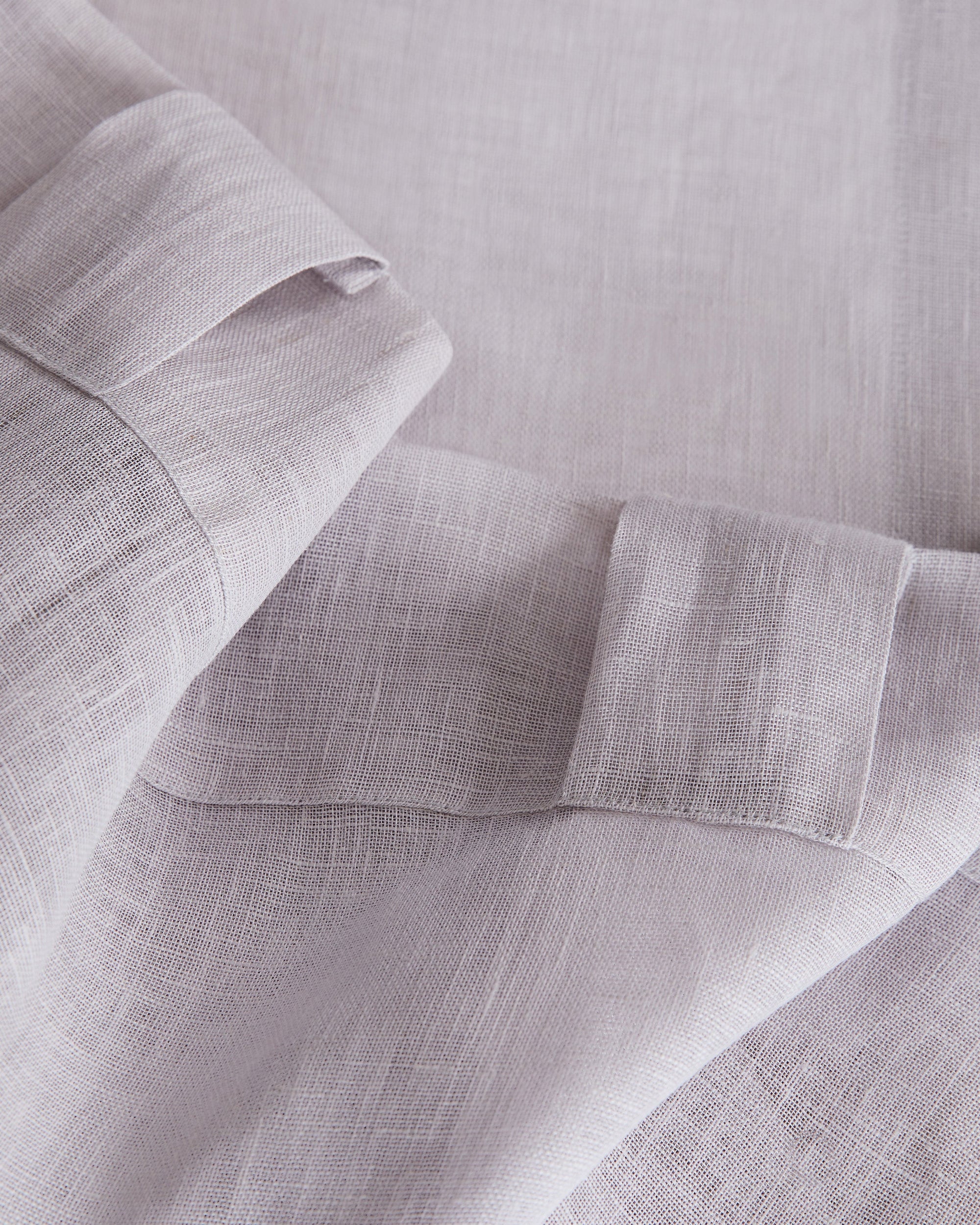 European Linen Sheer Curtain Set (Set of 2) - From Where Finds - 