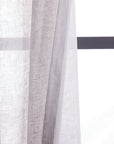 European Linen Sheer Curtain Set (Set of 2) - From Where Finds - 