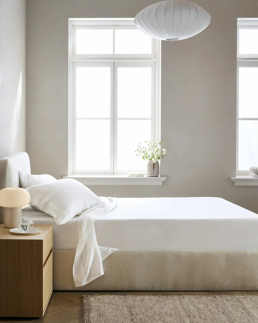 European Linen Sheet Set with Flat Sheet - From Where Finds - 