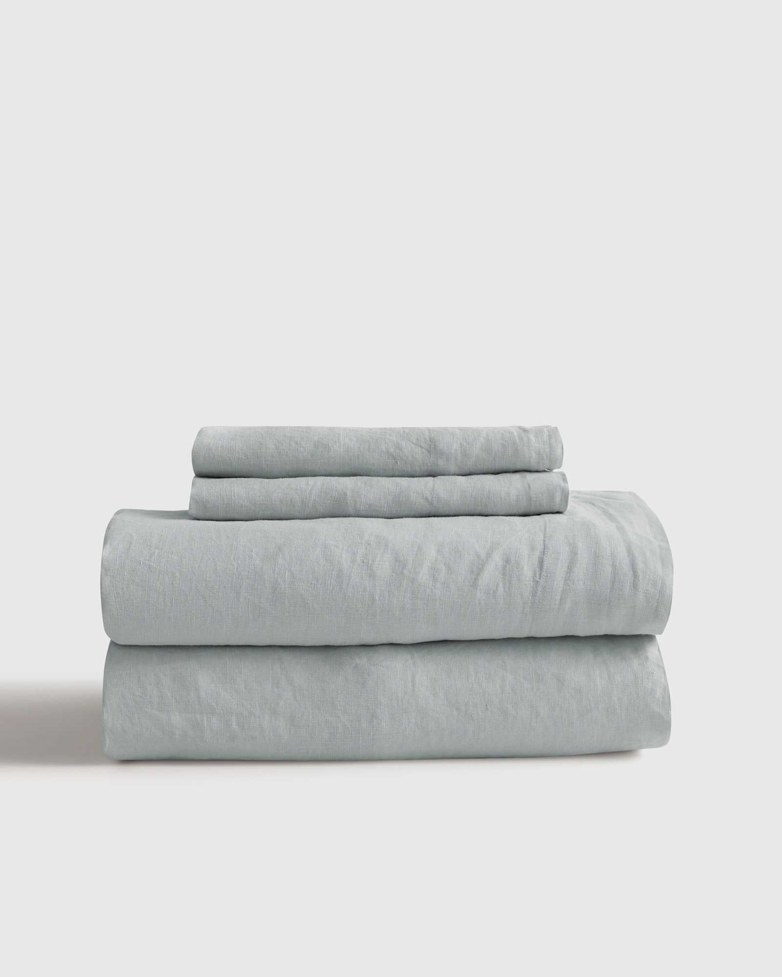 European Linen Sheet Set with Flat Sheet - From Where Finds - 
