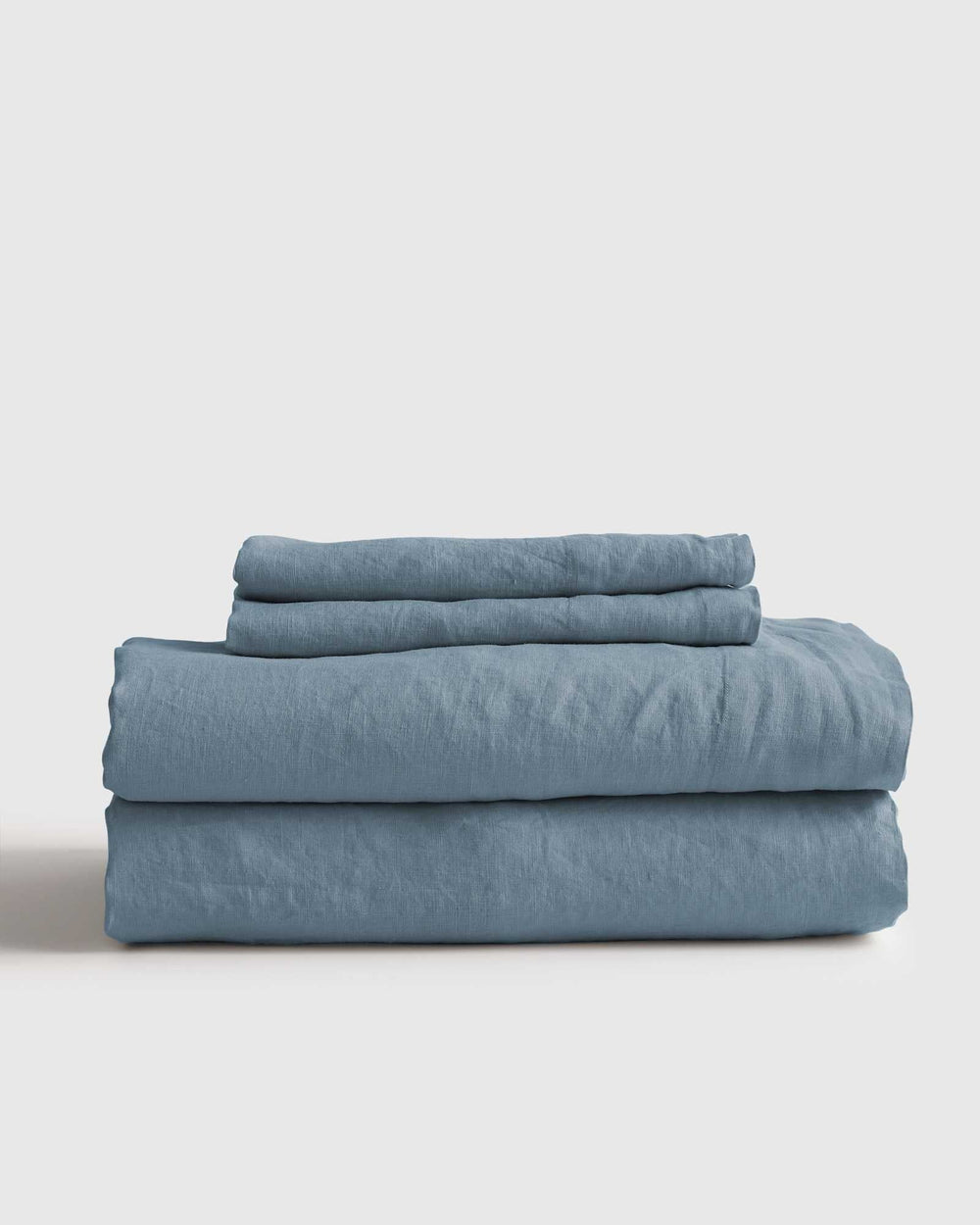 European Linen Sheet Set with Flat Sheet - From Where Finds - 