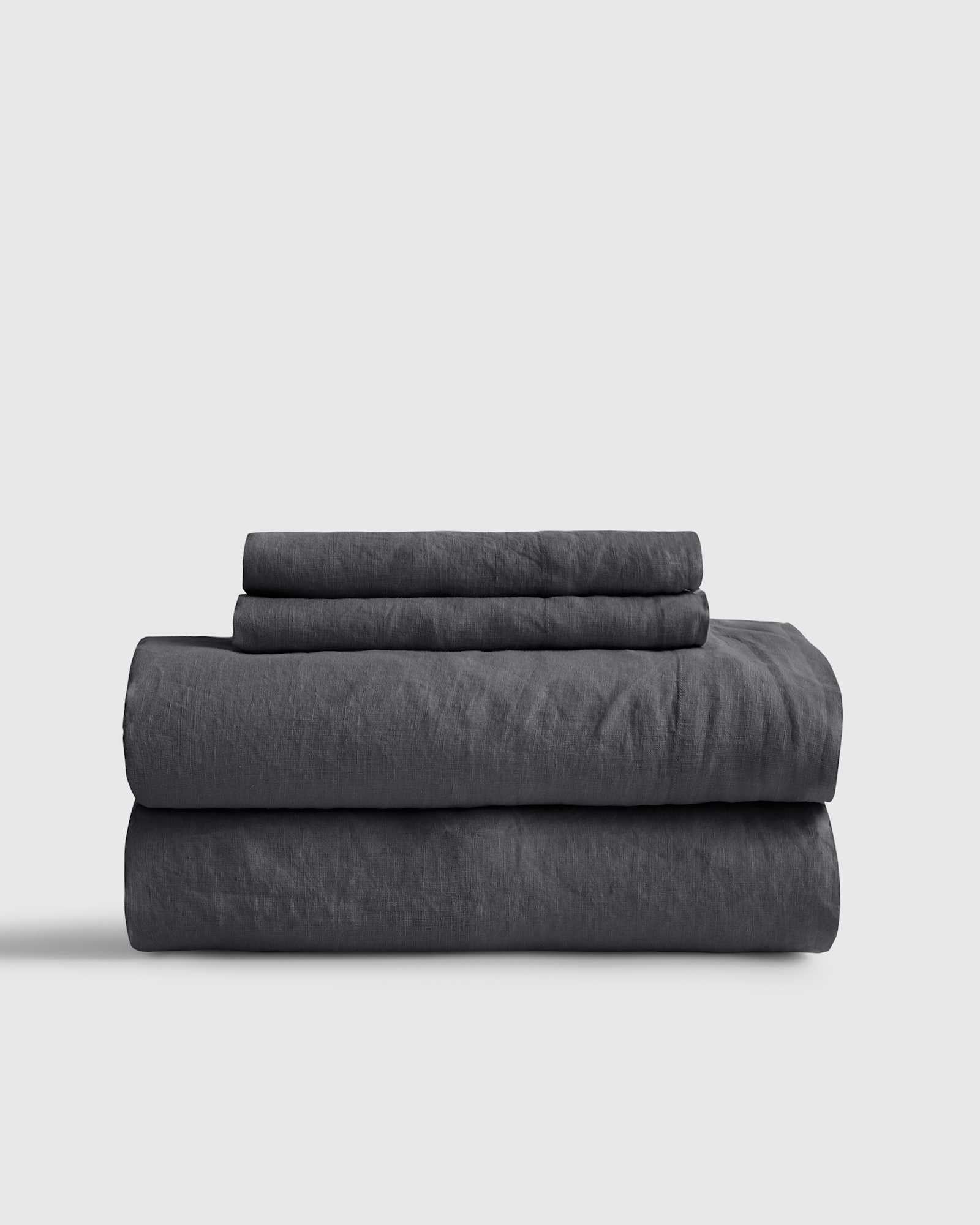 European Linen Sheet Set with Flat Sheet - From Where Finds - 