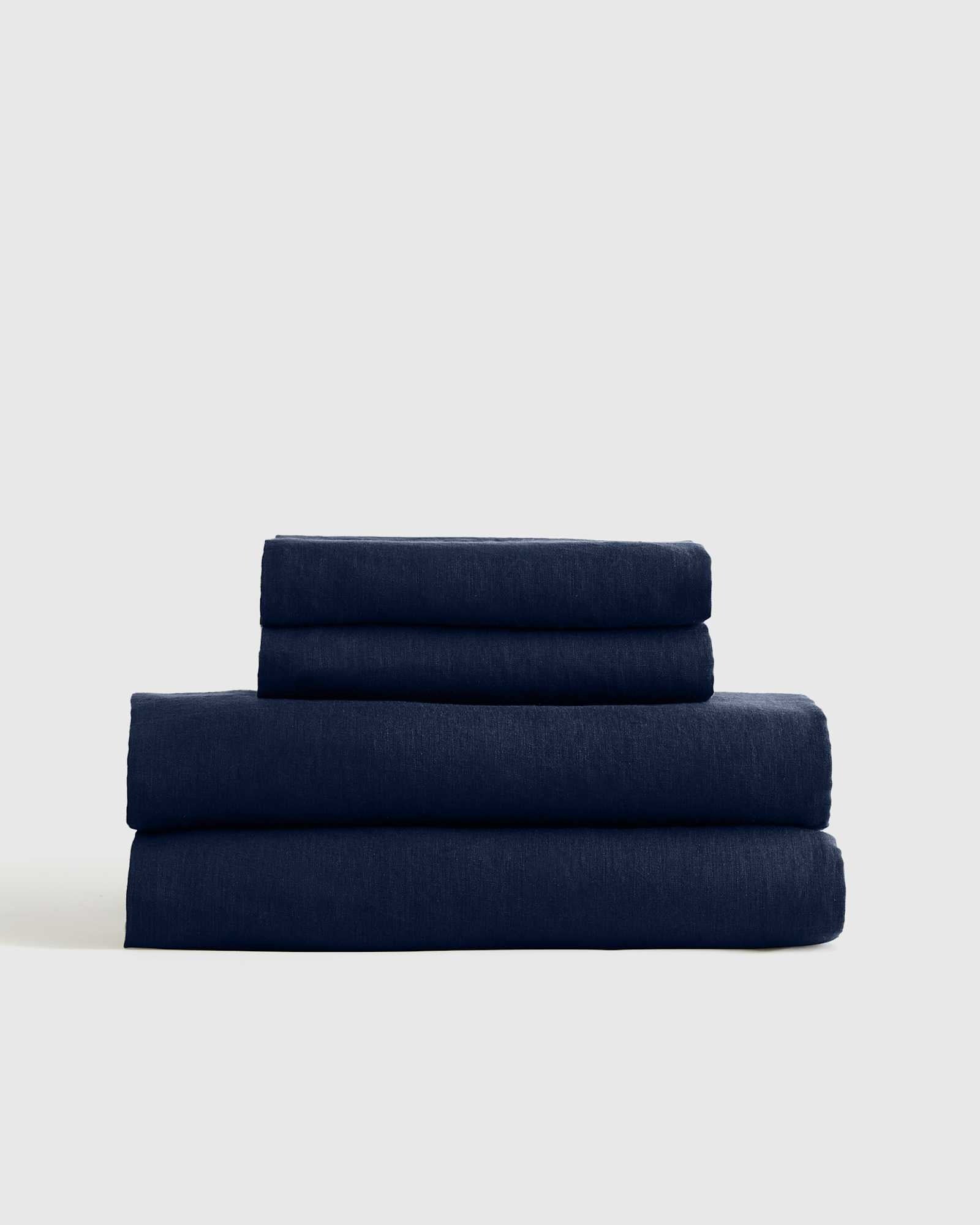 European Linen Sheet Set with Flat Sheet - From Where Finds - 