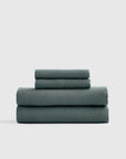 European Linen Sheet Set with Flat Sheet - From Where Finds - 