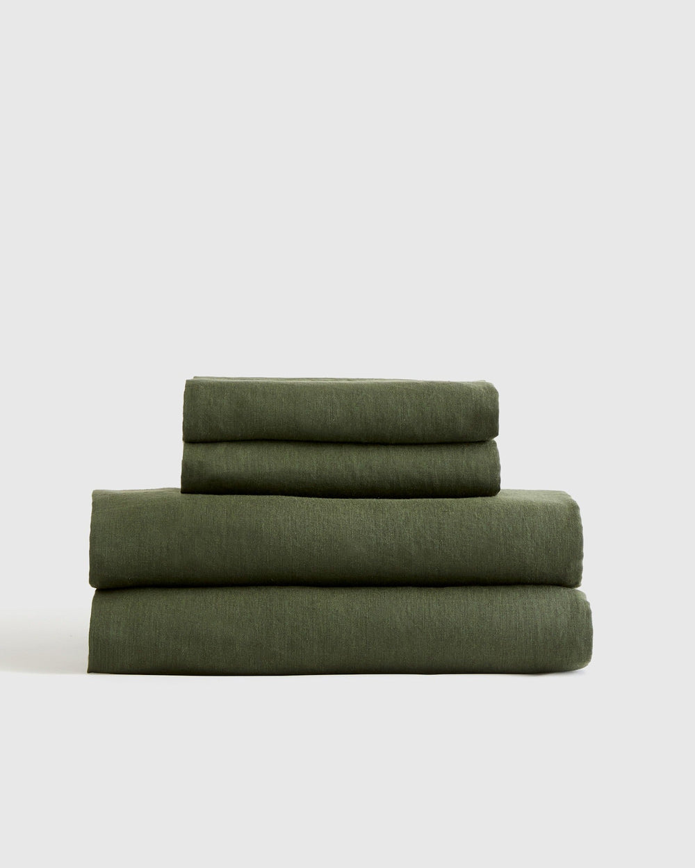 European Linen Sheet Set with Flat Sheet - From Where Finds - 