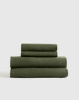 European Linen Sheet Set with Flat Sheet - From Where Finds - 