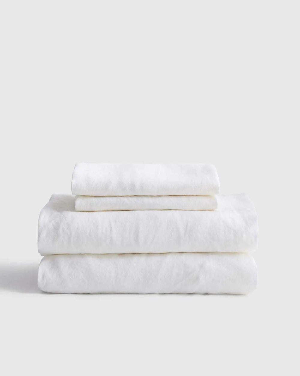European Linen Sheet Set with Flat Sheet - From Where Finds - 