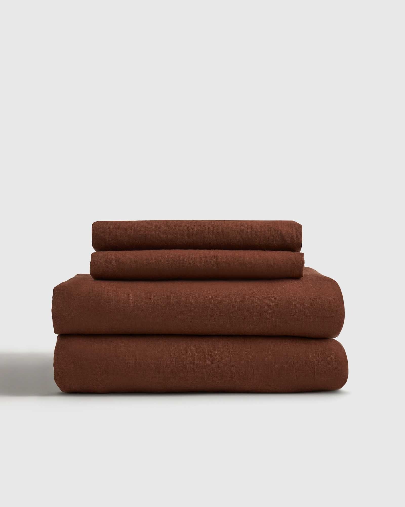 European Linen Sheet Set with Flat Sheet - From Where Finds - 
