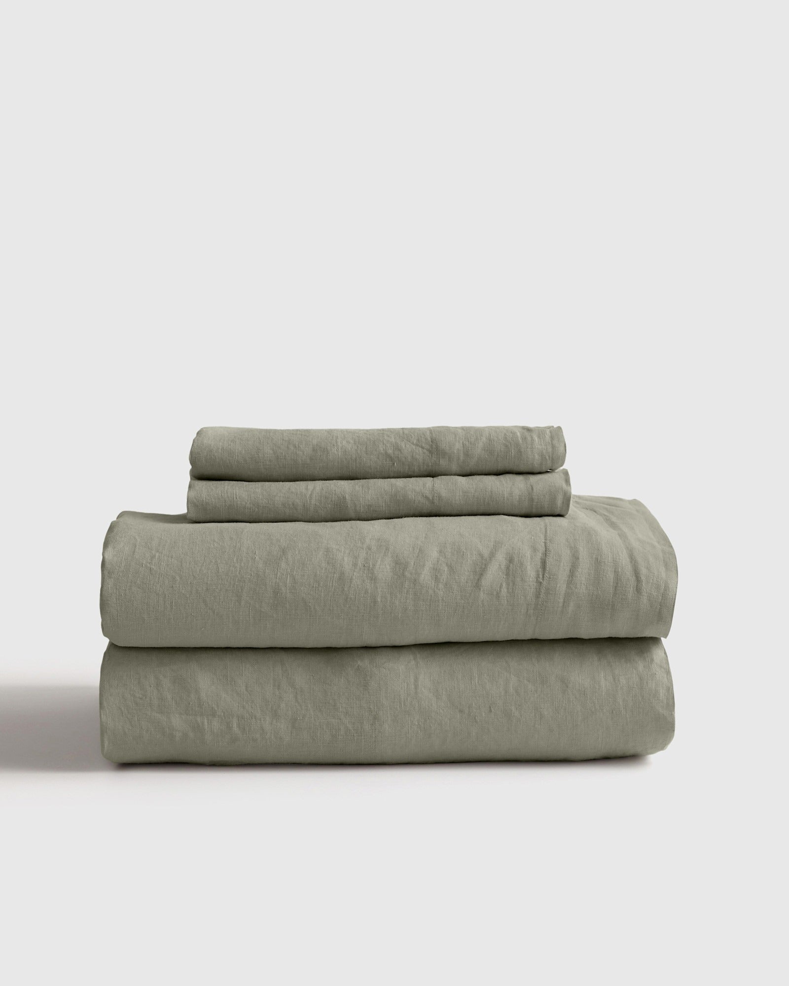 European Linen Sheet Set with Flat Sheet - From Where Finds - 