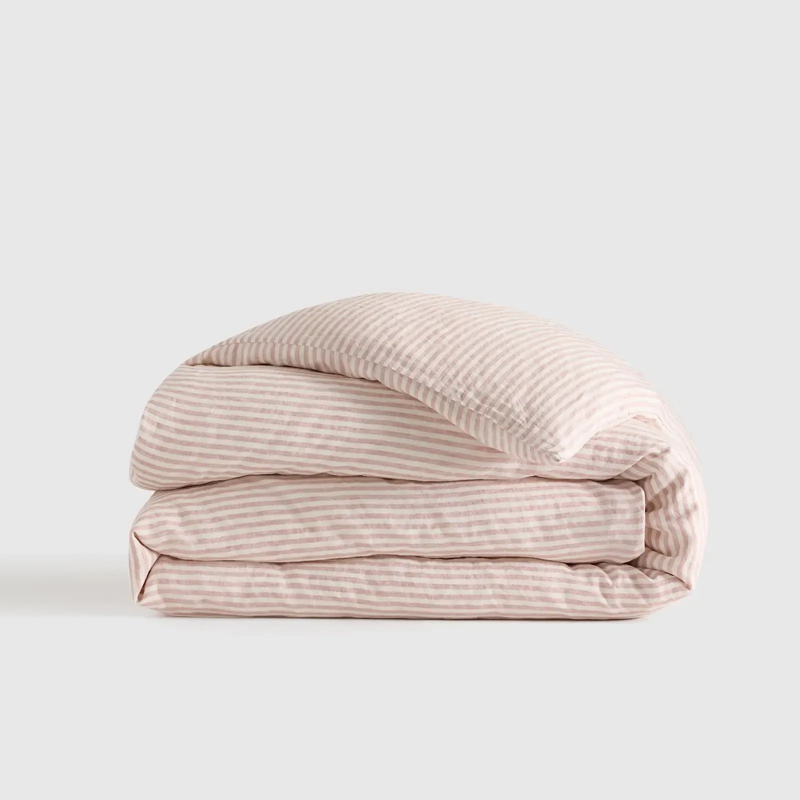 European Linen Stripe Duvet Cover - From Where Finds - 