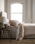 European Linen Stripe Duvet Cover - From Where Finds - 