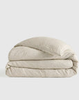 European Linen Stripe Duvet Cover - From Where Finds - 