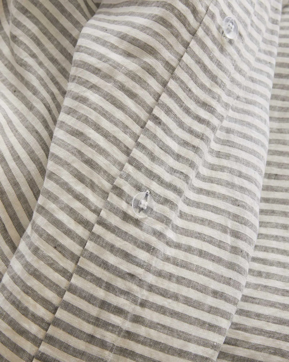 European Linen Stripe Duvet Cover - From Where Finds - 