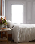 European Linen Stripe Duvet Cover - From Where Finds - 
