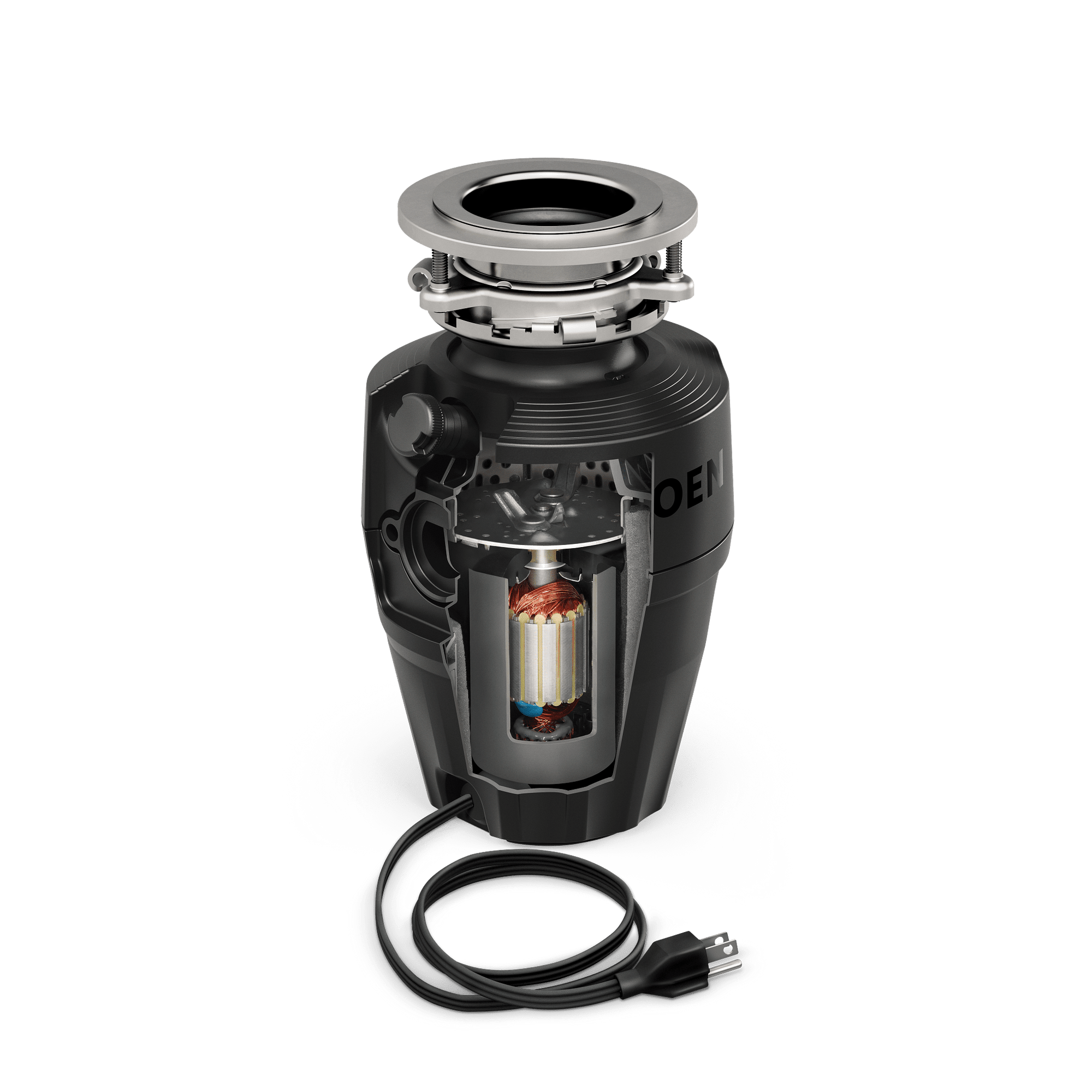Ex Series Host™ Series 3/4 Horsepower Improved Installation Garbage Disposal - From Where Finds - 