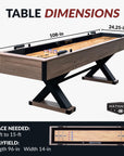 Excalibur 9 - Ft Shuffleboard Table - From Where - 