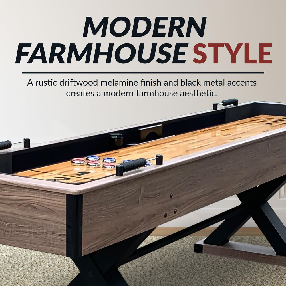 Excalibur 9 - Ft Shuffleboard Table - From Where - 