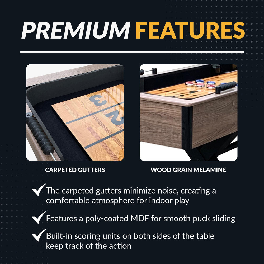 Excalibur 9 - Ft Shuffleboard Table - From Where - 