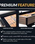 Excalibur 9 - Ft Shuffleboard Table - From Where - 